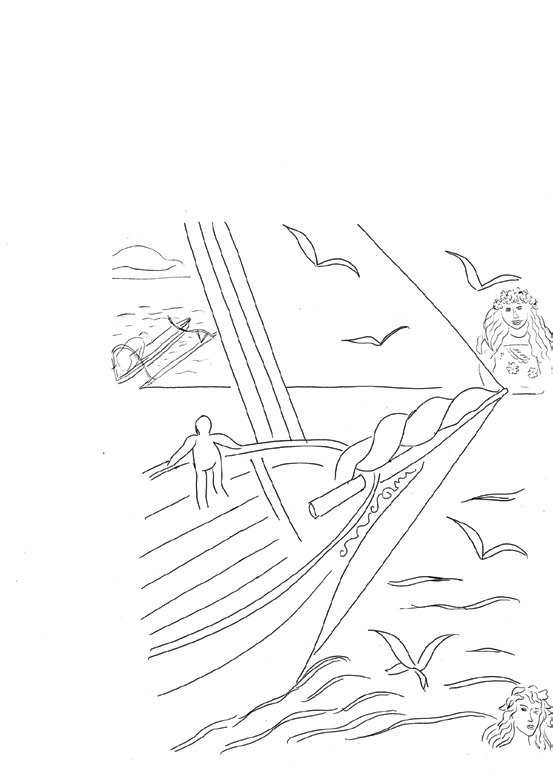 Le voyage à Tahiti de Matisse : Henri Matisse, Brise marine Eau-forte pour Poésies de Stéphane Mallarmé, 1932 Collection particulière © Succession H. Matisse